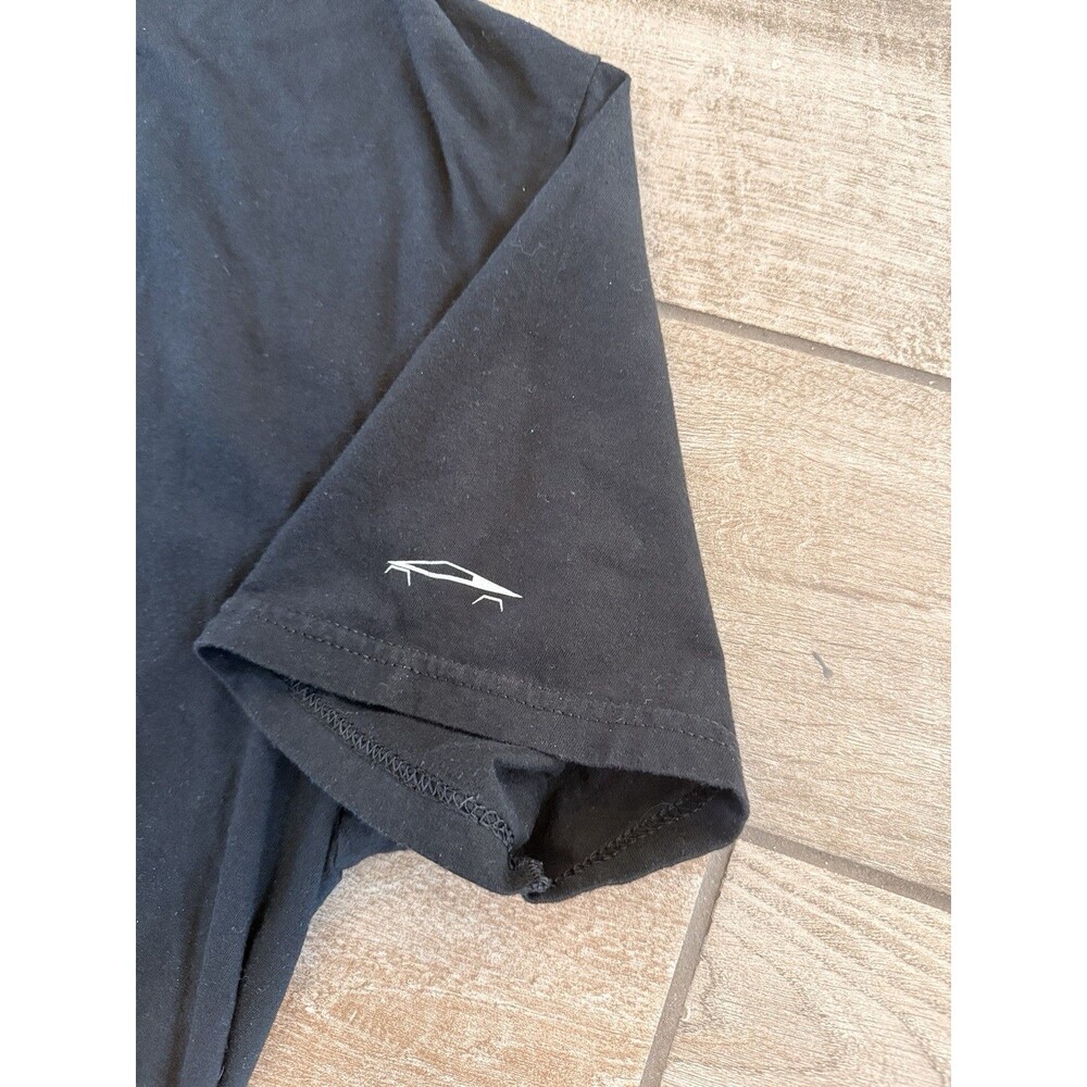 Tesla Texas crash track T-shirt 3xl Cyber truck Elon Short Sleeve Black - Picture 5 of 9